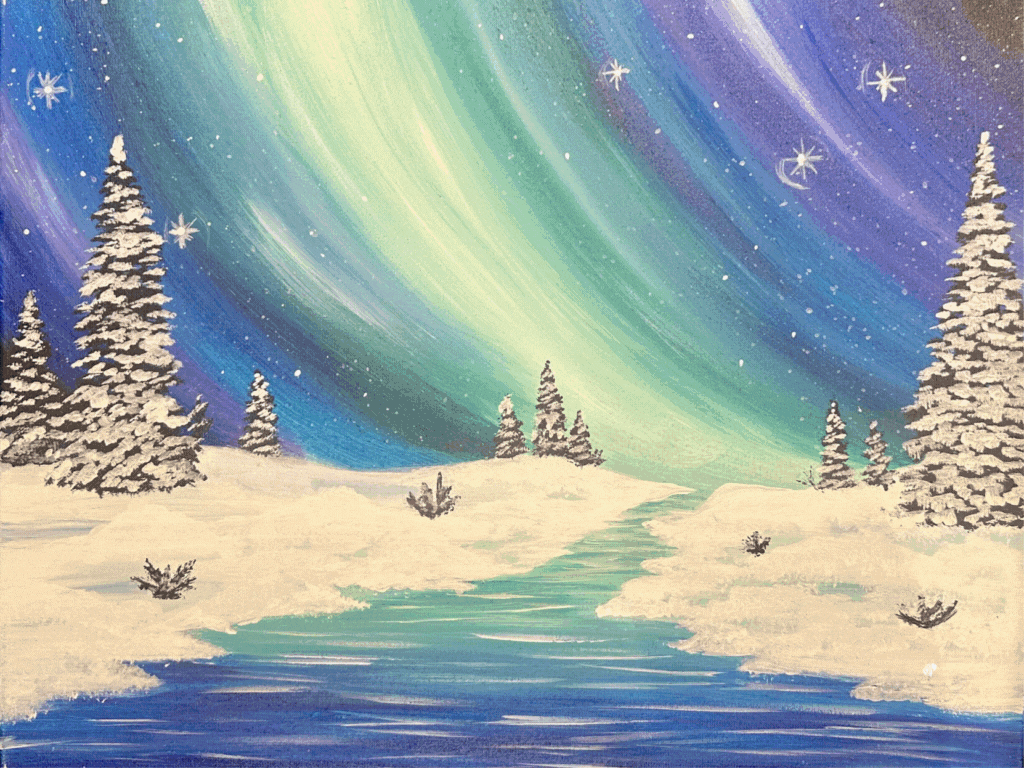 Couples Winter Starlight